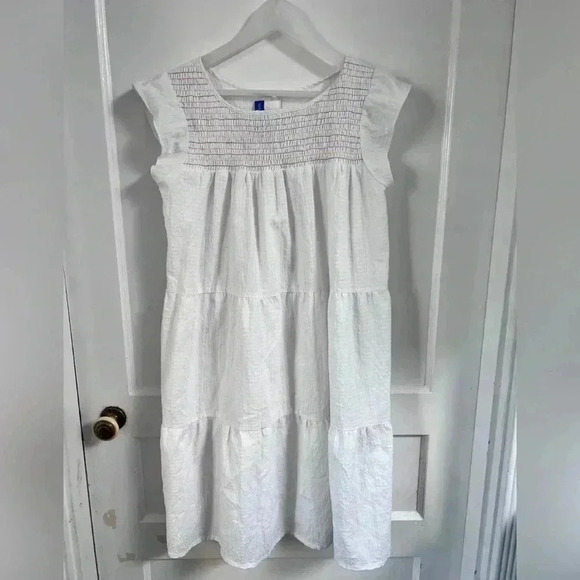 Maxwell and Geraldine The Rose Dress in Rose White XS - Picture 1 of 7